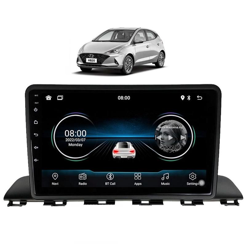 Kit Multimidia HB20 2020 / 2025 Sense Android 14 OctaCore 4/64GB